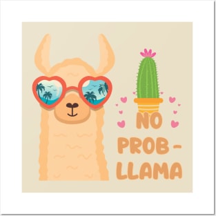 No Prob Llama Posters and Art